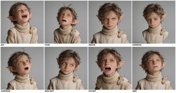 dobby สีหน้า 8 อารมณ์