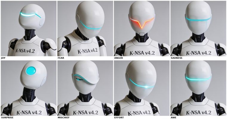 เคนซะ ชีตสีหน้า 8 อารมณ์
